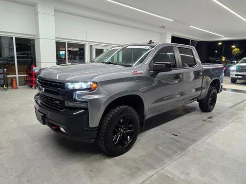 Satin Steel Metallic 2021 Chevrolet Silverado 1500 LT Trail Boss