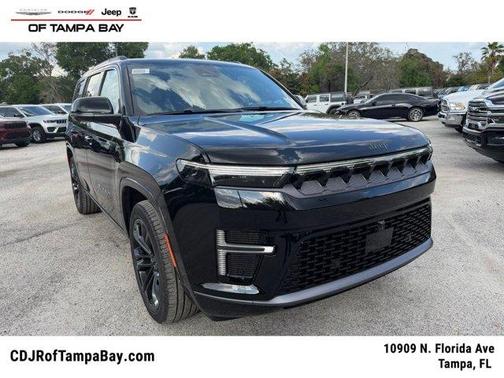 Gloss Black 2026 Jeep Grand Wagoneer Summit Obsidian