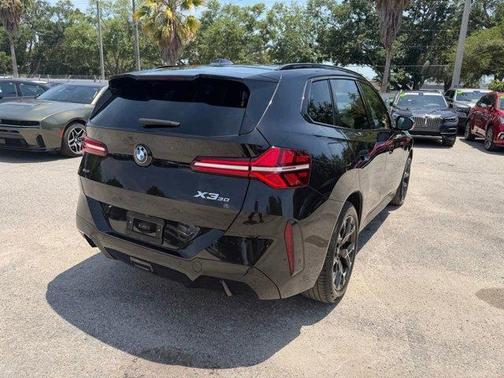 Black Sapphire Metallic 2025 BMW X3 30 xDrive
