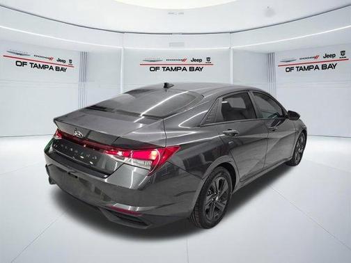 Portofino Gray 2021 Hyundai ELANTRA SEL