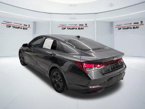 Portofino Gray 2021 Hyundai ELANTRA SEL