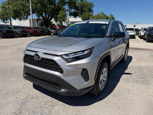 Silver Sky Metallic 2025 Toyota RAV4 LE