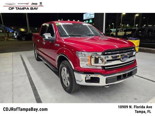 Red Metallic 2020 Ford F-150 XLT