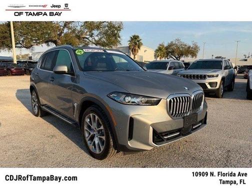 Skyscraper Gray Metallic 2024 BMW X5 xDrive40i