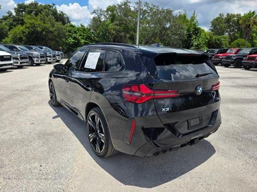 Black Sapphire Metallic 2025 BMW X3 M50 xDrive