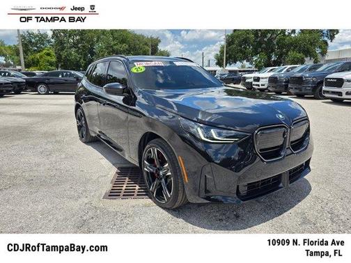 Black Sapphire Metallic 2025 BMW X3 M50 xDrive