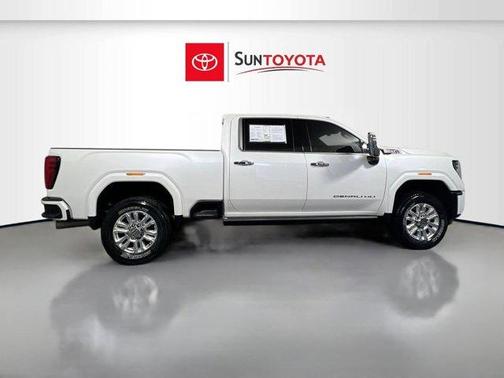 White Frost Tri-Coat 2024 GMC Sierra 3500 Denali