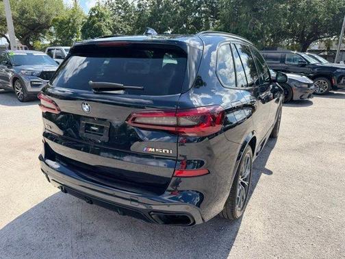 Carbon Black Metallic 2021 BMW X5 M50i
