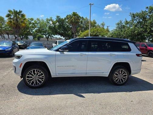 Bright White Clearcoat 2022 Jeep Grand Cherokee L Summit