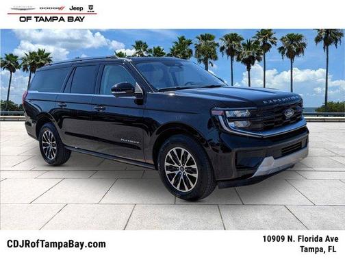 Black Metallic 2025 Ford Expedition Max Platinum