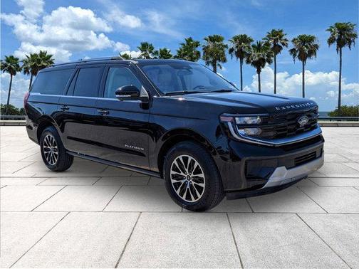 Black Metallic 2025 Ford Expedition Max Platinum