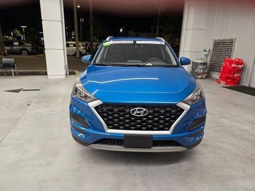 Aqua Blue 2020 Hyundai TUCSON SEL
