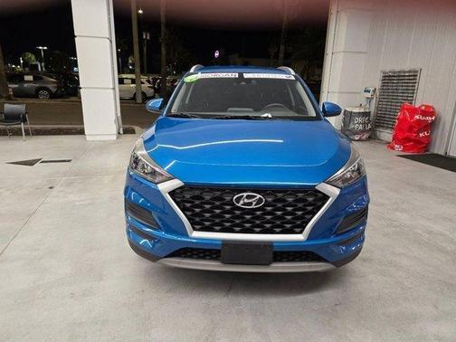 Aqua Blue 2020 Hyundai TUCSON SEL