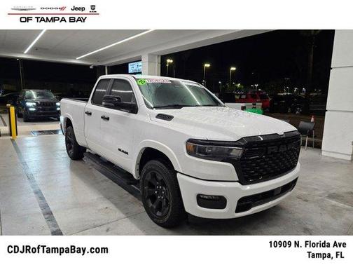Bright White Clearcoat 2025 RAM 1500 Big Horn