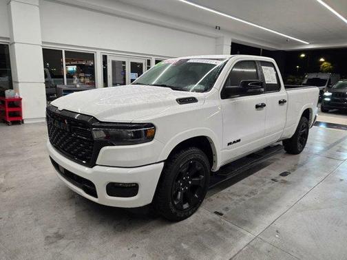 Bright White Clearcoat 2025 RAM 1500 Big Horn