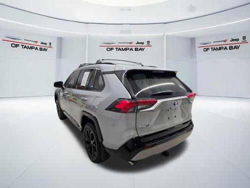 Silver Sky Metallic 2024 Toyota RAV4 Hybrid SE