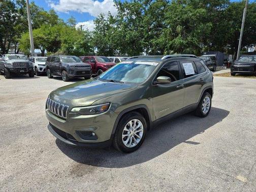 Olive Green Pearlcoat 2019 Jeep Cherokee Latitude