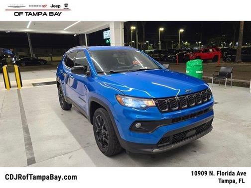Hydro Blue Pearlcoat 2026 Jeep Compass Latitude