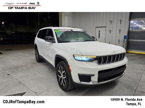 Bright White Clearcoat 2024 Jeep Grand Cherokee L Limited