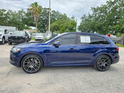 Navarra Blue Metallic 2023 Audi Q7 55 Prestige