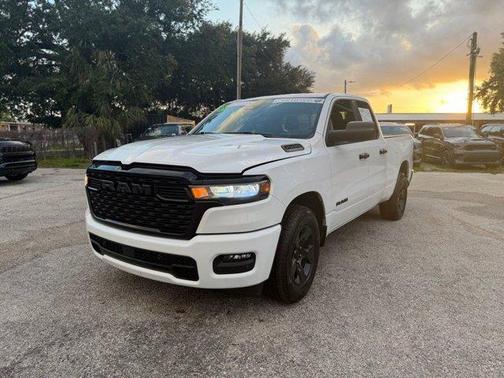 Bright White Clearcoat 2025 RAM 1500 Tradesman