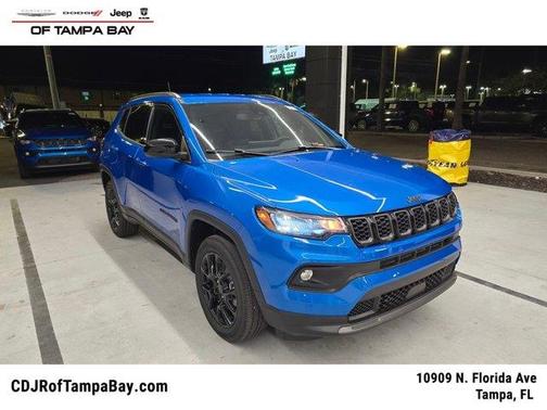 Hydro Blue Pearlcoat 2026 Jeep Compass Latitude
