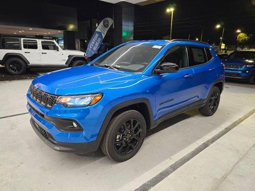 Hydro Blue Pearlcoat 2026 Jeep Compass Latitude