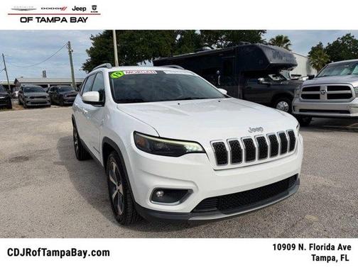 Bright White Clearcoat 2019 Jeep Cherokee Limited