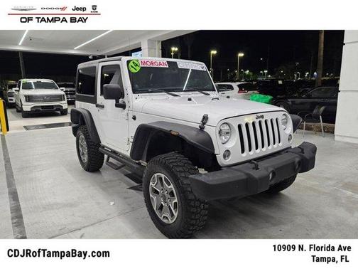 Bright White Clearcoat 2014 Jeep Wrangler Sport