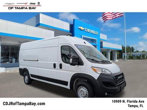 Bright White Clearcoat 2025 RAM ProMaster 2500 High Roof