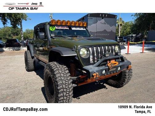 Sarge Green Clearcoat 2021 Jeep Gladiator Mojave