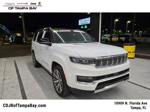 Bright White Clearcoat 2023 Jeep Grand Wagoneer Series III