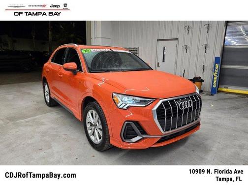 Pulse Orange 2025 Audi Q3 45 S line Premium