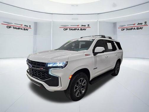 Summit White 2024 Chevrolet Tahoe Z71