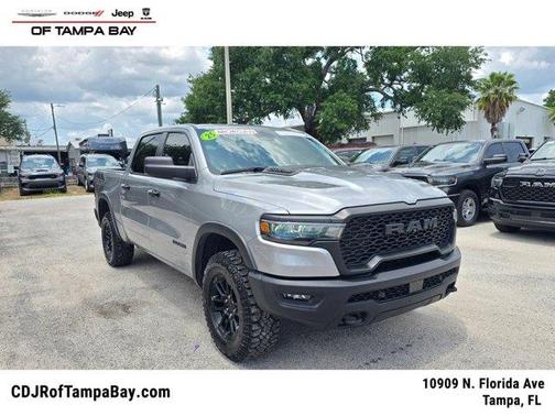 Billet Silver Metallic Clearcoat 2025 RAM 1500 Rebel