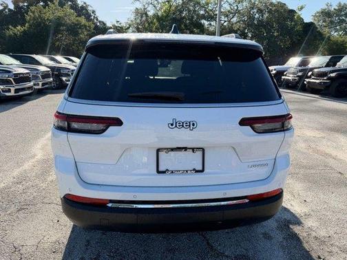 Bright White Clearcoat 2025 Jeep Grand Cherokee L Laredo
