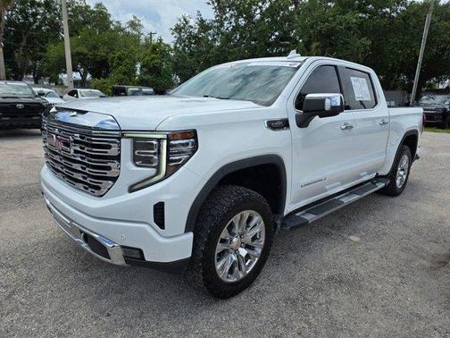 Summit White 2022 GMC Sierra 1500 Denali