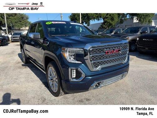 Pacific Blue Metallic 2019 GMC Sierra 1500 Denali
