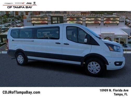 Oxford White 2024 Ford Transit-350 XLT