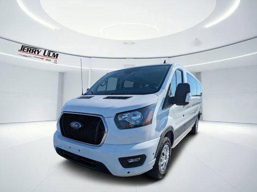 Oxford White 2024 Ford Transit-350 XLT