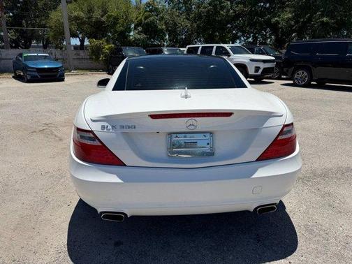 White 2016 Mercedes-Benz SLK-Class SLK300