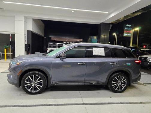 Moonbow Blue 2023 INFINITI QX60 SENSORY