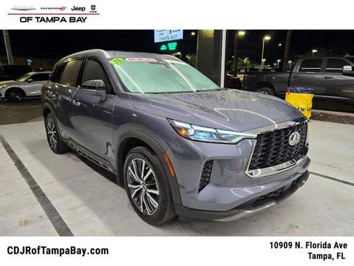 Moonbow Blue 2023 INFINITI QX60 SENSORY