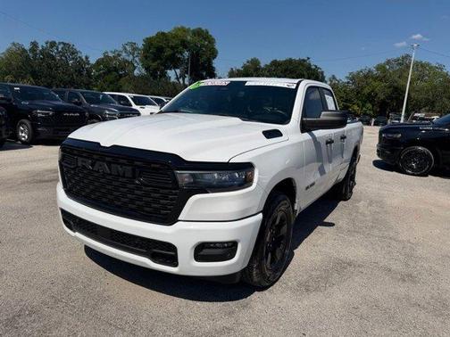 Bright White Clearcoat 2025 RAM 1500 Tradesman