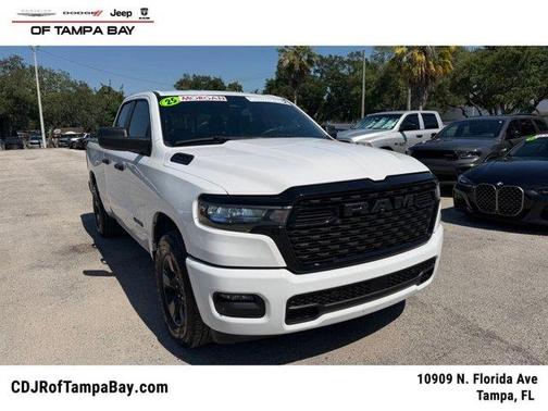 Bright White Clearcoat 2025 RAM 1500 Tradesman
