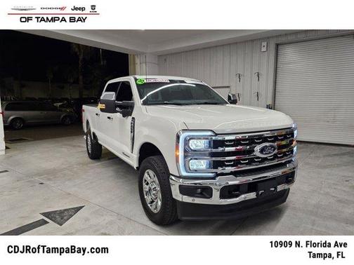 White Metallic 2025 Ford F-250 Lariat