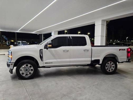 White Metallic 2025 Ford F-250 Lariat