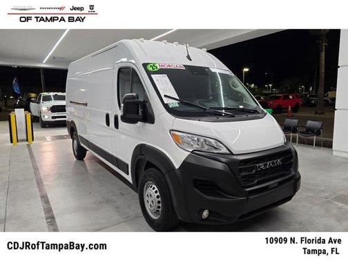 Bright White Clearcoat 2025 RAM ProMaster 2500 High Roof