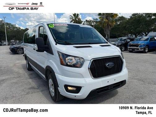 Oxford White 2024 Ford Transit-350 XLT