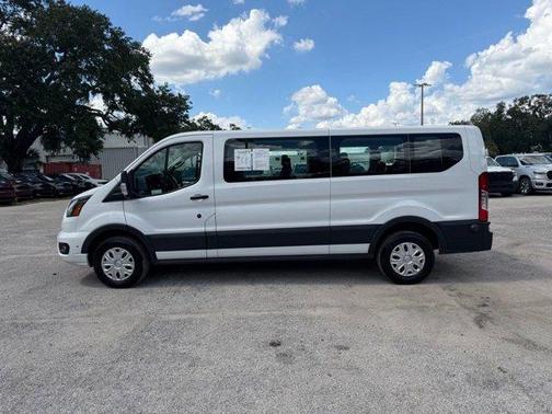 Oxford White 2024 Ford Transit-350 XLT